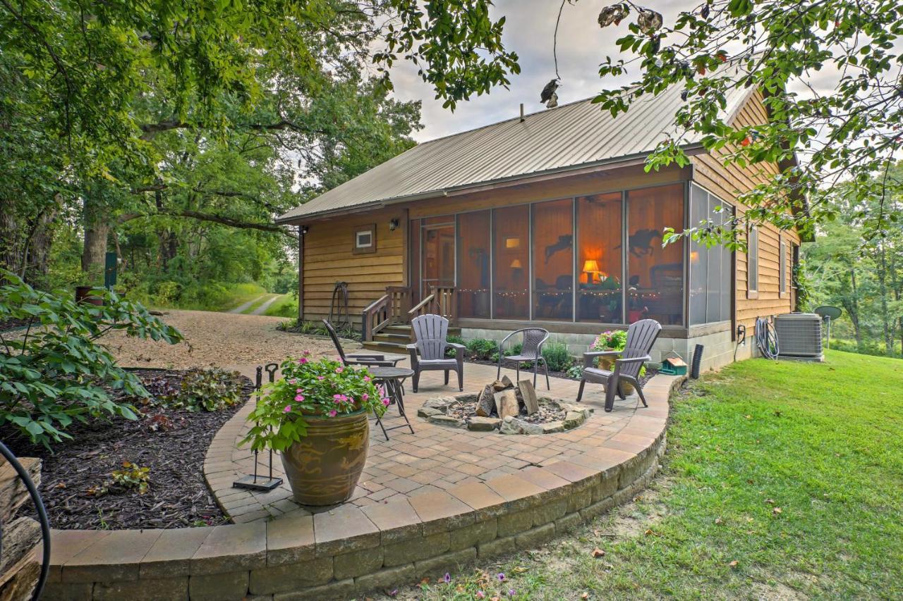 Beautiful Makanda Cabin In Shawnee National Forest Esterno foto